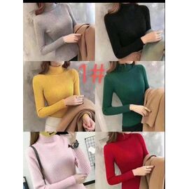 Фотография Гольф женский 1 mix р.L-2XL "CLOVER" недорого оптом от прямого поставщика