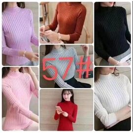 Фотография Гольф женский 57 mix р.L-2XL "CLOVER" недорого оптом от прямого поставщика