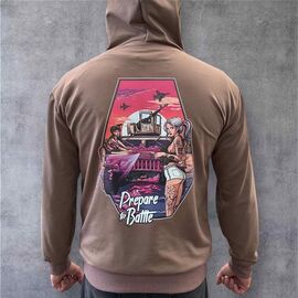 Фотография Худи мужской 459 brown р.M-3XL "Madoka" недорого оптом от прямого поставщика