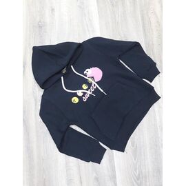 Фотография Худи детский на девочку 9962 navy р.5-8 "iBamBino" недорого оптом от прямого поставщика