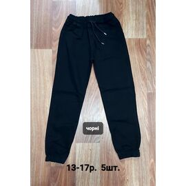 Джоггери дитячі на хлопчика 9973 black р.13-17 "iBamBino" недорого оптом від прямого постачальника