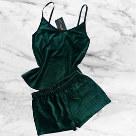 Піжама легка жіноча 507 green р.50-56 "GULLI" недорого оптом від прямого постачальника