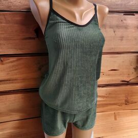 Піжама легка жіноча 517 khaki р.42-48 "GULLI" недорого оптом від прямого постачальника