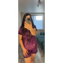 Піжама легка жіноча M73-1 purple р.50-56 "GULLI" недорого оптом від прямого постачальника