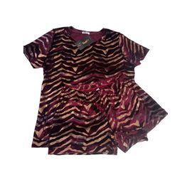 Піжама легка жіноча M73-1 wine р.50-56 "GULLI" недорого оптом від прямого постачальника