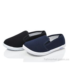 Фотография Слипоны детские без шнурков Весна/осень 2849-2 mix (14 пар р.25-30) "DeMur" недорого оптом от прямого поставщика