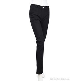 Жіночі брюки Весна/осінь 1754 black (08954) (6 шт. р.сітка25-30) "Obuvok" недорого оптом від прямого постачальника