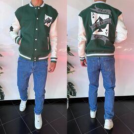 Фотография Куртка мужская 1712 green р.S-XL "i8denim" недорого оптом от прямого поставщика