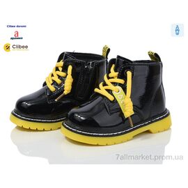 Черевики дитячі зручні Весна/осінь KB(P)708 yellow (5 пар р.21-25) "Clibee-Doremi" недорого оптом від прямого постачальника