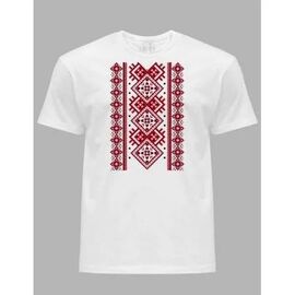 Фотография Футболка мужская 2906 white р.M-3XL "Алия" недорого оптом от прямого поставщика