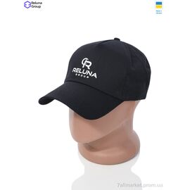 Фотография Кепка для мужчин Весна/осень HN001-14 black (2 шт. р.сетка One size) "Reluna Group" недорого оптом от прямого поставщика