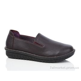 Туфлі жіночі стильні Весна/осінь 2207 bordo (8 пар р.36-41) "Republic" недорого оптом від прямого постачальника