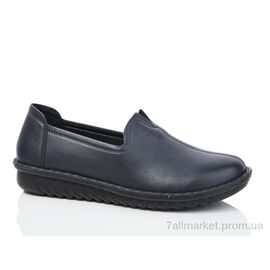 Туфлі жіночі стильні Весна/осінь 2203 blue батал (8 пар р.40-43) "Republic" недорого оптом від прямого постачальника