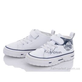 Фотография Кеды детские легкие Весна/осень VQ70-1 white (6 пар р.25-30) "Clibee" недорого оптом от прямого поставщика