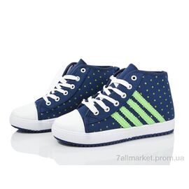 Кеди жіночі стильні Весна/осінь A2 blue (8 пар р.36-41) "Zoom" недорого оптом від прямого постачальника