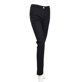 Фотография Брюки женские 1754 black (08954) р.25-30 "Obuv OK2" недорого оптом от прямого поставщика