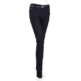 Фотография Брюки женские 2670-1 navy (08954) р.25-30 "Obuv OK2" недорого оптом от прямого поставщика