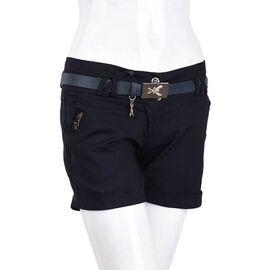 Фотография Шорты женские 2458-1 navy (08999) р.25-30 "Obuv OK2" недорого оптом от прямого поставщика