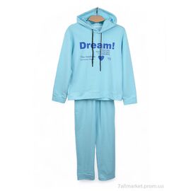 Фотография Спортивный костюм детский Весна/осень 3750-805-2 l.blue (5 шт. р.сетка 110-150) "Мир" недорого оптом от прямого поставщика