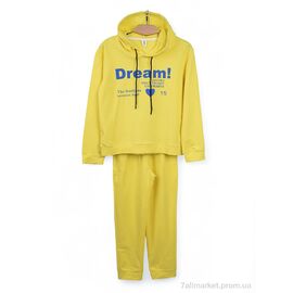 Фотография Спортивный костюм детский Весна/осень 3750-805-4 yellow (5 шт. р.сетка 110-150) "Мир" недорого оптом от прямого поставщика