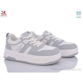 Фотография Кроссовки женские модные Весна/осень B812-7 (8 пар р.37-41) "Bytji" недорого оптом от прямого поставщика