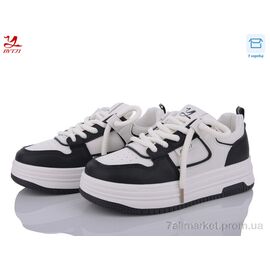 Фотография Кроссовки женские модные Весна/осень B811-1 (8 пар р.37-41) "Bytji" недорого оптом от прямого поставщика