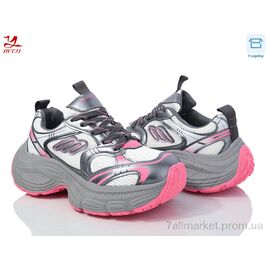 Фотография Кроссовки женские модные Весна/осень B817-6 (8 пар р.36-40) "Bytji" недорого оптом от прямого поставщика