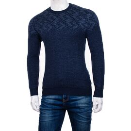 Фотография Свитер мужской 7609 navy р.M-XL "Naser" недорого оптом от прямого поставщика