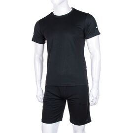 Фотография Костюм спортивный мужской 103 фут-форма black р.S-3XL "Presto2" недорого оптом от прямого поставщика