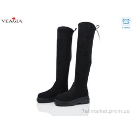 Фотография Ботфорты женские Весна/осень M153-2 нврохутро (6 пар р.36-41) "Veagia-ADA" недорого оптом от прямого поставщика