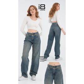 Фотография Джинсы женские 52050 blue р.34-40 "i8denim Women" недорого оптом от прямого поставщика
