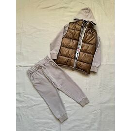 Фотография Костюм детский спортивный на девочку 387 brown р.2-5 "BURATINO" недорого оптом от прямого поставщика