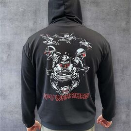 Худи чоловічий 482 black р.M-3XL "Madoka" недорого оптом від прямого постачальника