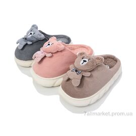 Тапки дитячі домашні Весна/осінь N2016-9 mix (6 пар р.30-35) "Soylu" недорого оптом від прямого постачальника