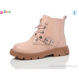 Черевики дитячі зручні Весна/осінь 979-7 (12 пар р.31-36) "Yalike" недорого оптом від прямого постачальника