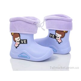 Чоботи з піни дитячі Весна/осінь L40-6 (10 пар р.24-30) "Ok Shoes" недорого оптом від прямого постачальника