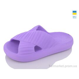 Шльопанці жіночі полегшені Літо AML105 фіолет (8 пар р.36-41) "M&L  Alex13" недорого оптом від прямого постачальника