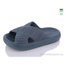 Шльопанці жіночі полегшені Літо AML105 т.синій (8 пар р.36-41) "M&L  Alex13" недорого оптом від прямого постачальника