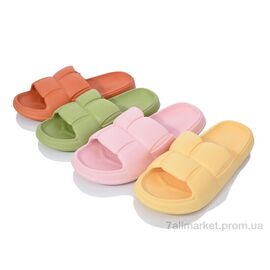Фотография Шлепки женские облегченные Лето 5003 mix (12 пар р.36-41) "M&L  Alex13" недорого оптом от прямого поставщика