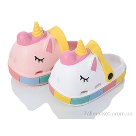 Крокси дитячі літні Літо DH2 mix (12 пар р.24-29) "M&L  Alex13" недорого оптом від прямого постачальника