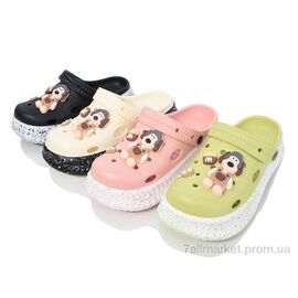 Крокси жіночі літні Літо 8321 mix (12 пар р.36-41) "M&L  Alex13" недорого оптом від прямого постачальника