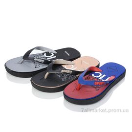 Фотография Шлепки детские летние Лето 1388A mix (12 пар р.30-35) "M&L  Alex13" недорого оптом от прямого поставщика