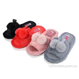 Фотография Тапки женские для дома Весна/осень A699 mix (12 пар р.36-41) "M&L  Alex13" недорого оптом от прямого поставщика