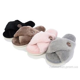 Фотография Тапки женские для дома Весна/осень WP619 mix (12 пар р.36-41) "M&L  Alex13" недорого оптом от прямого поставщика