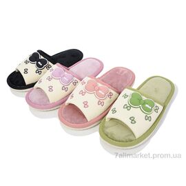 Фотография Тапки женские для дома Весна/осень WP621 mix (12 пар р.36-41) "M&L  Alex13" недорого оптом от прямого поставщика
