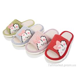 Фотография Тапки женские для дома Весна/осень AM32 mix (12 пар р.36-41) "M&L  Alex13" недорого оптом от прямого поставщика