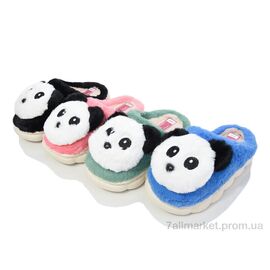 Фотография Тапки детские домашние Весна/осень A606 mix (12 пар р.30-35) "M&L  Alex13" недорого оптом от прямого поставщика