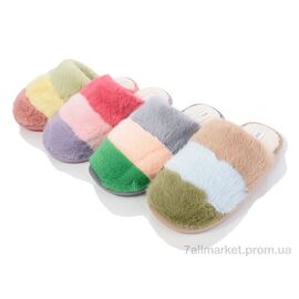 Тапки жіночі для будинку Весна/осінь WP8221 mix (12 пар р.36-41) "M&L  Alex13" недорого оптом від прямого постачальника