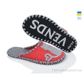 Фотография Тапки женские для дома Весна/осень 276W червоний (9 пар р.36-41) "Active" недорого оптом от прямого поставщика