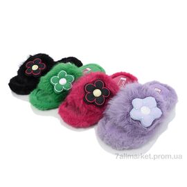 Тапки жіночі для будинку Весна/осінь A872 mix (12 пар р.36-41) "M&L  Alex13" недорого оптом від прямого постачальника